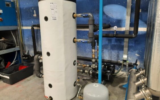 Zbiornik buforowy - Instalacja wody lodowej